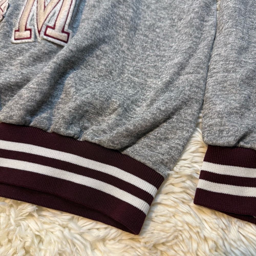 Texas A&M Varsity Vintage Style V-Neck Sweater - Picture 3 of 8